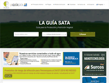 Tablet Screenshot of laguiasata.com
